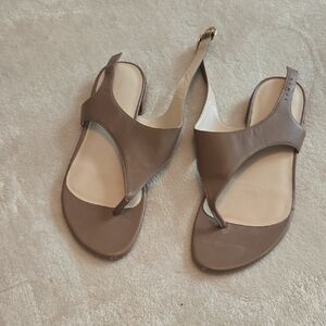 Stuart Weitzman Tan Leather Sandals